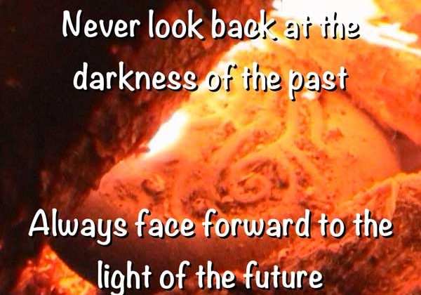 quote-never-look-back Gary Cook - weekly quote